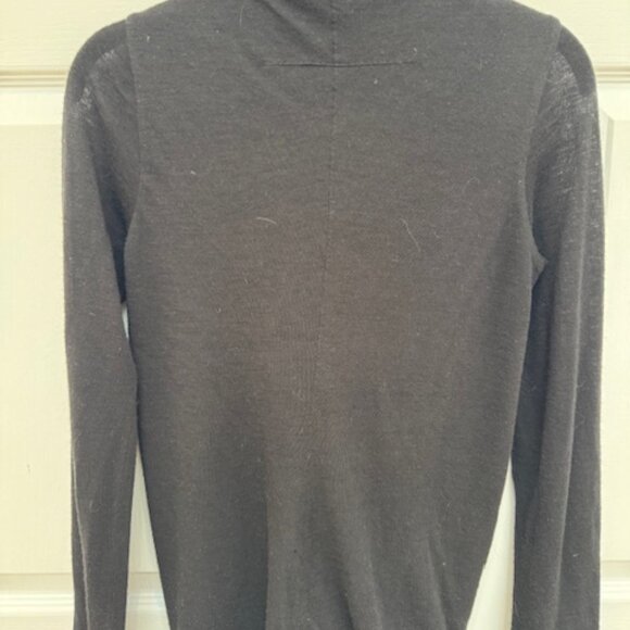 Givenchy ruffled front V-neck sweater - Picture 3 of 5